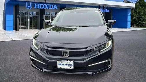 Crystal Black Pearl 2019 Honda Civic LX