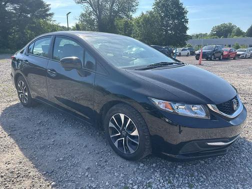 Crystal Black Pearl 2014 Honda Civic EX