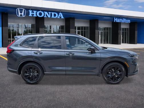 Meteorite Gray Metallic 2026 Honda CR-V Hybrid Sport Touring AWD