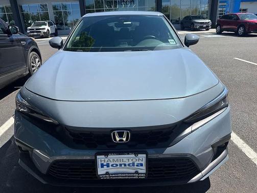 Sonic Gray Pearl 2024 Honda Civic Sport Touring