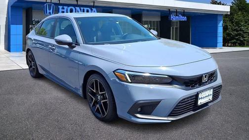 Sonic Gray Pearl 2024 Honda Civic Sport Touring