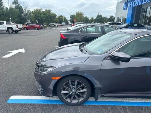 Modern Steel Metallic 2020 Honda Civic EX