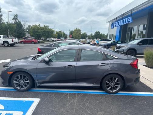 Modern Steel Metallic 2020 Honda Civic EX