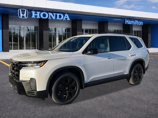 Platinum White Pearl 2026 Honda Pilot Black Edition