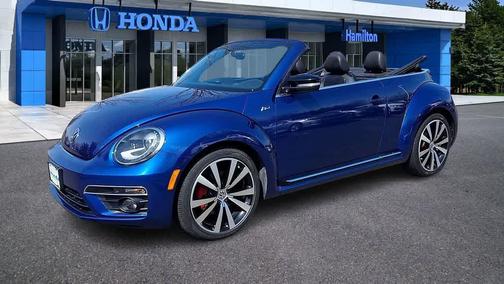 Blue 2014 Volkswagen Beetle DSG 2.0T R-Line