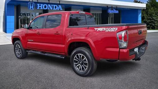 Barcelona Red Metallic 2023 Toyota Tacoma TRD Sport