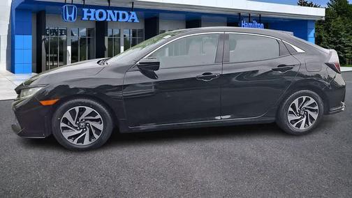 Crystal Black Pearl 2018 Honda Civic LX