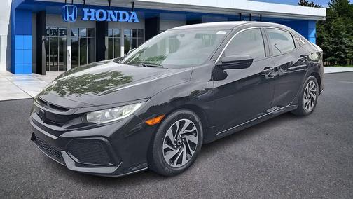 Crystal Black Pearl 2018 Honda Civic LX