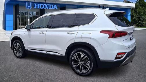 Quartz White 2020 Hyundai SANTA FE SEL 2.4