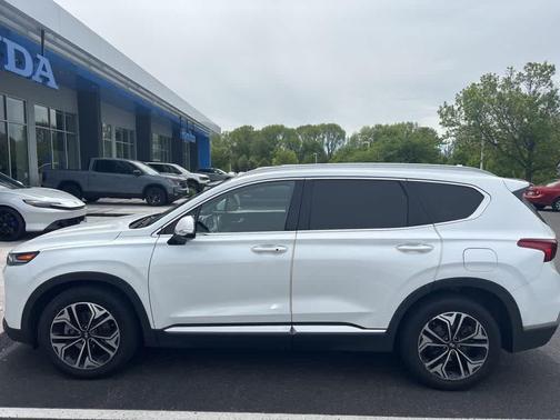 Quartz White 2020 Hyundai SANTA FE SEL 2.4