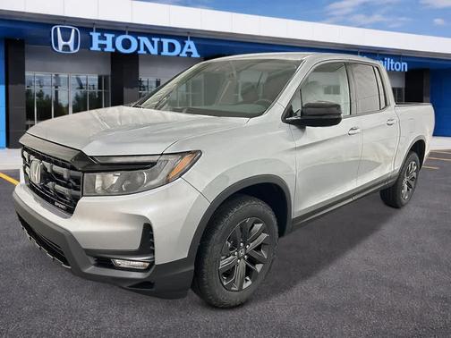 Solar Silver Metallic 2026 Honda Ridgeline Sport