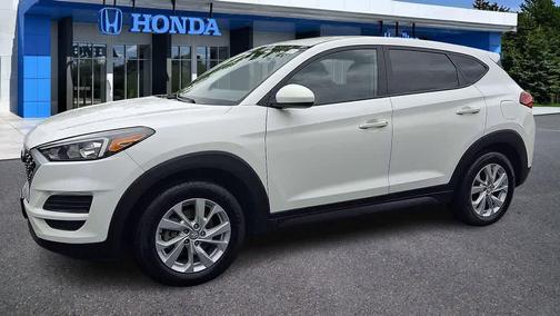 Winter White 2020 Hyundai TUCSON SE