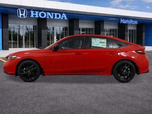 Rallye Red 2026 Honda Civic Hybrid Sport