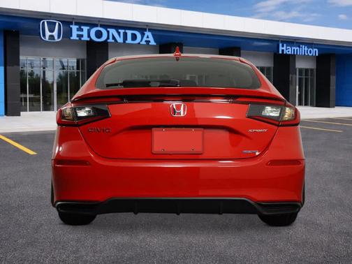 Rallye Red 2026 Honda Civic Hybrid Sport