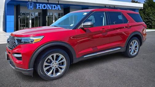 RAPID RED MET TINTED CC 2021 Ford Explorer XLT