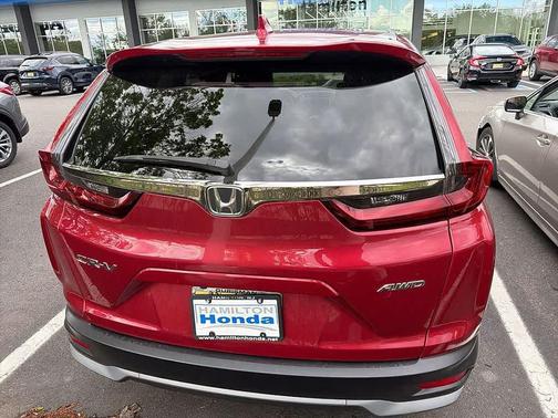 Radiant Red Metallic 2021 Honda CR-V AWD EX