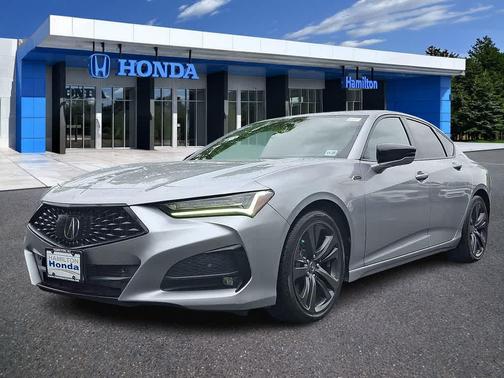 Lunar Silver Metallic 2021 Acura TLX A-Spec