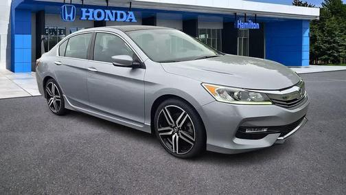 Lunar Silver Metallic 2017 Honda Accord Sport