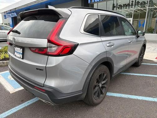 Lunar Silver Metallic 2024 Honda CR-V Hybrid Sport AWD