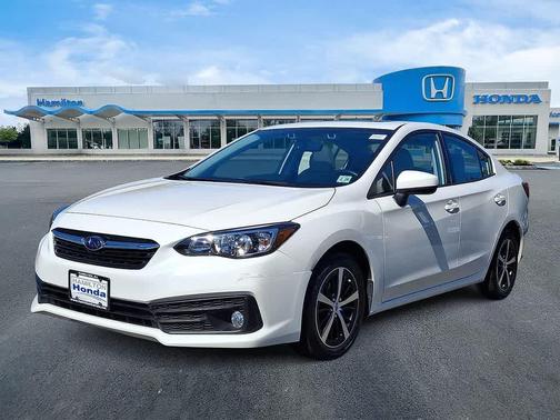 Crystal White Pearl 2023 Subaru Impreza Premium