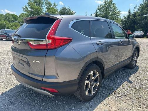 Gray 2018 Honda CR-V EX