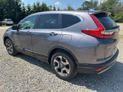 Gray 2018 Honda CR-V EX