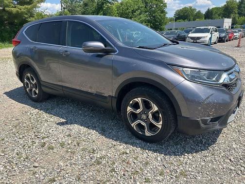 Gray 2018 Honda CR-V EX