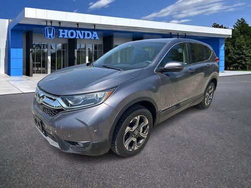 Gray 2018 Honda CR-V EX