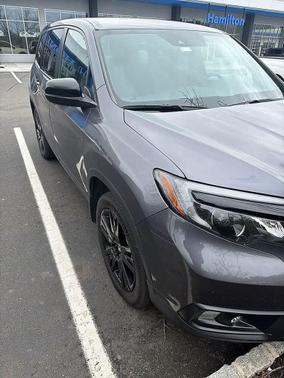 Modern Steel Metallic 2021 Honda Passport AWD Sport