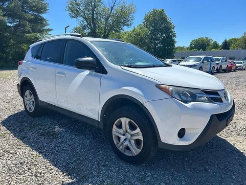 Super White 2015 Toyota RAV4 LE