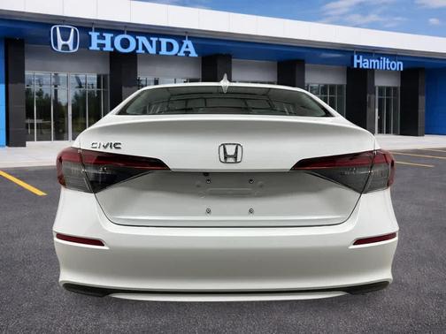 Platinum White Pearl 2026 Honda Civic LX