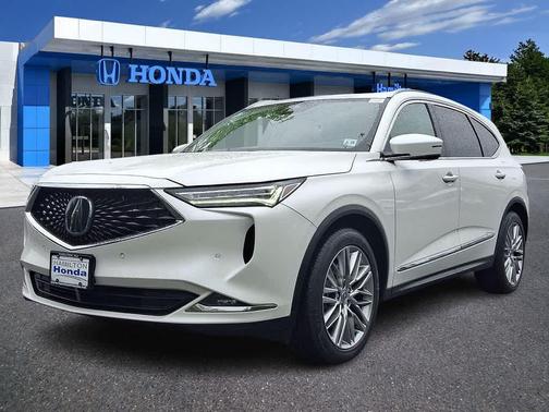 Platinum White Pearl 2023 Acura MDX Advance Package