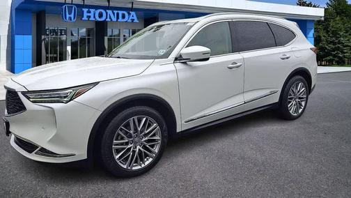 Platinum White Pearl 2023 Acura MDX Advance Package