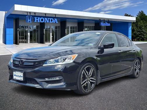 Crystal Black Pearl 2017 Honda Accord Sport
