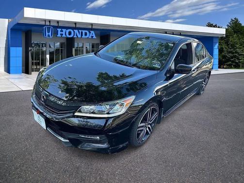 Crystal Black Pearl 2017 Honda Accord Sport