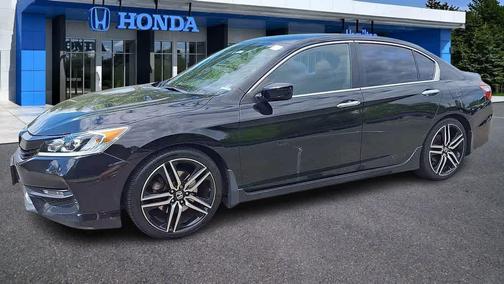 Crystal Black Pearl 2017 Honda Accord Sport