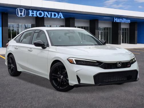 Platinum White Pearl 2026 Honda Civic Si Base
