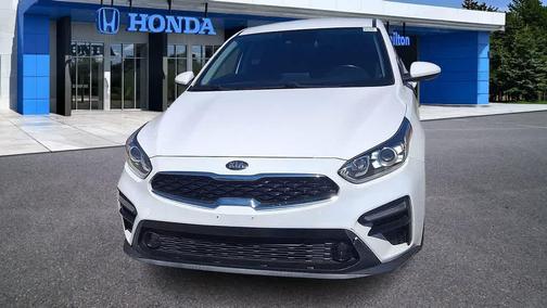 Clear White 2019 Kia Forte S