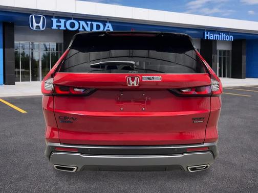 Radiant Red Metallic 2026 Honda CR-V Hybrid Sport Touring AWD