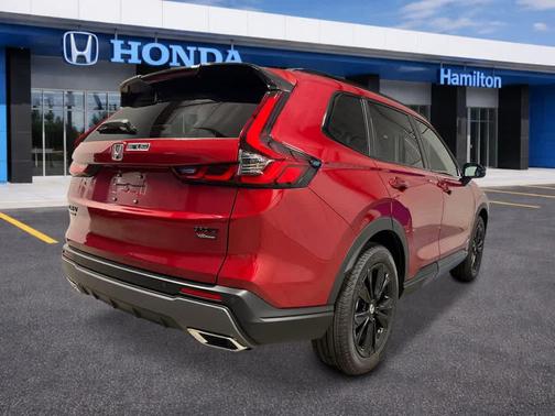 Radiant Red Metallic 2026 Honda CR-V Hybrid Sport Touring AWD