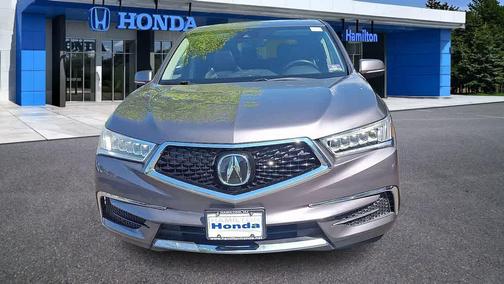 Modern Steel Metallic 2017 Acura MDX 3.5L