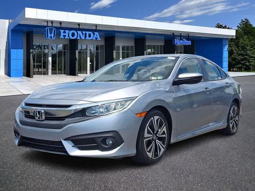 Lunar Silver Metallic 2016 Honda Civic EX-T