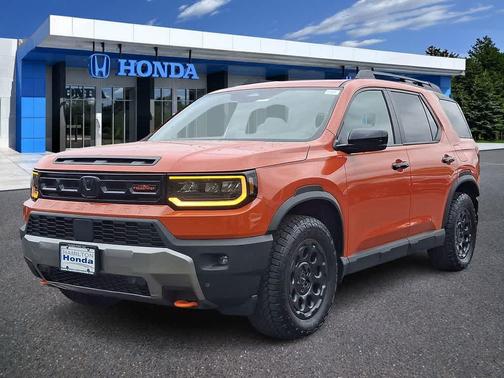 Sunset Orange 2026 Honda Passport AWD TrailSport Blackout
