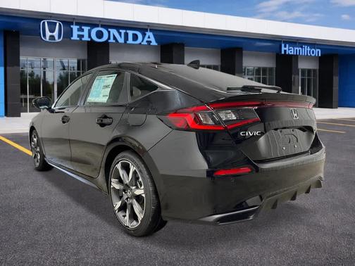 Crystal Black Pearl 2026 Honda Civic Hybrid Sport Touring