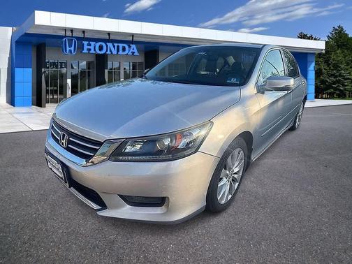 Alabaster Silver Metallic 2014 Honda Accord EX-L