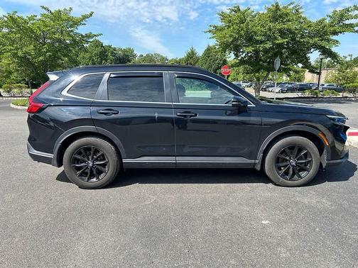 Crystal Black Pearl 2024 Honda CR-V Hybrid Sport AWD