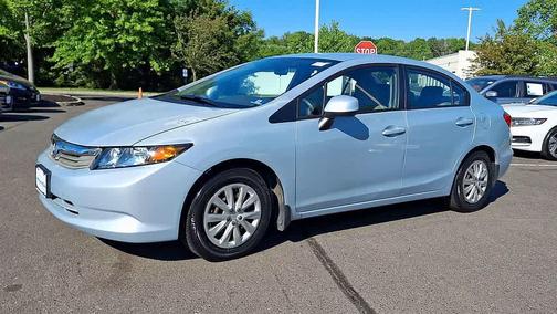 Blue 2012 Honda Civic LX