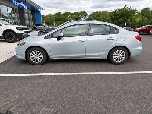 Blue 2012 Honda Civic LX
