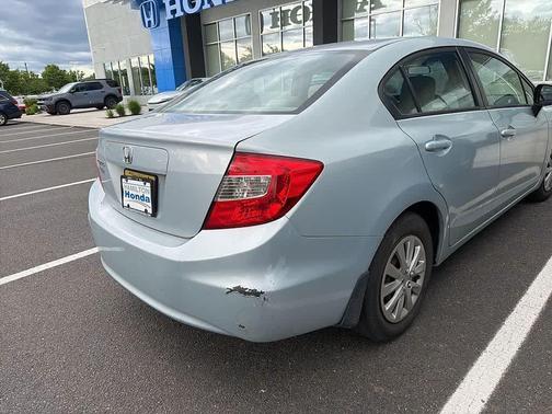 Blue 2012 Honda Civic LX