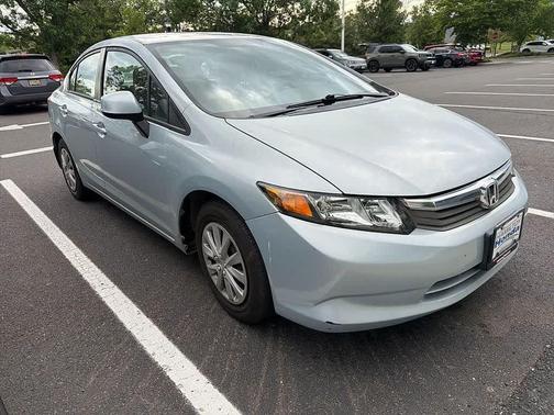 Blue 2012 Honda Civic LX